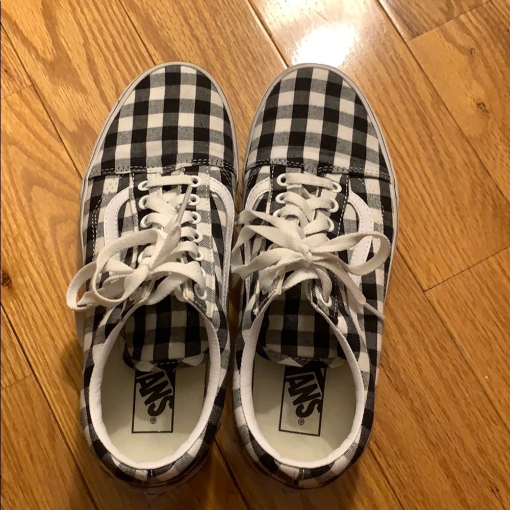 Checkers vans - only worn twice